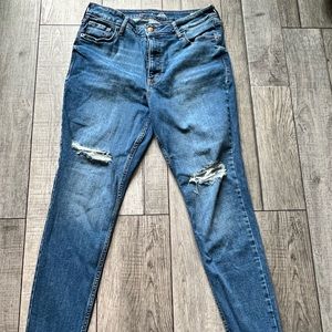 Women’s Old Navy High Rise Rockstar Super Skinny Jeans Size 12 Short